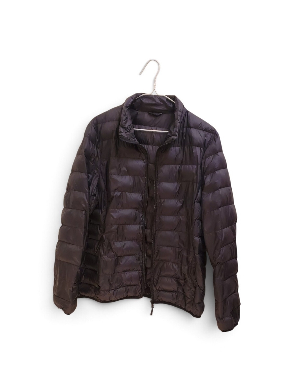Black Lightweight Packable Puffer Jacket - Women